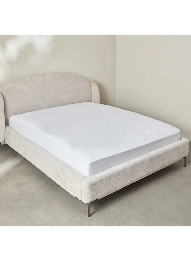 Home Box Terry Waterproof Olympic Queen Mattress Protector 200 x 33 x 160 cm
