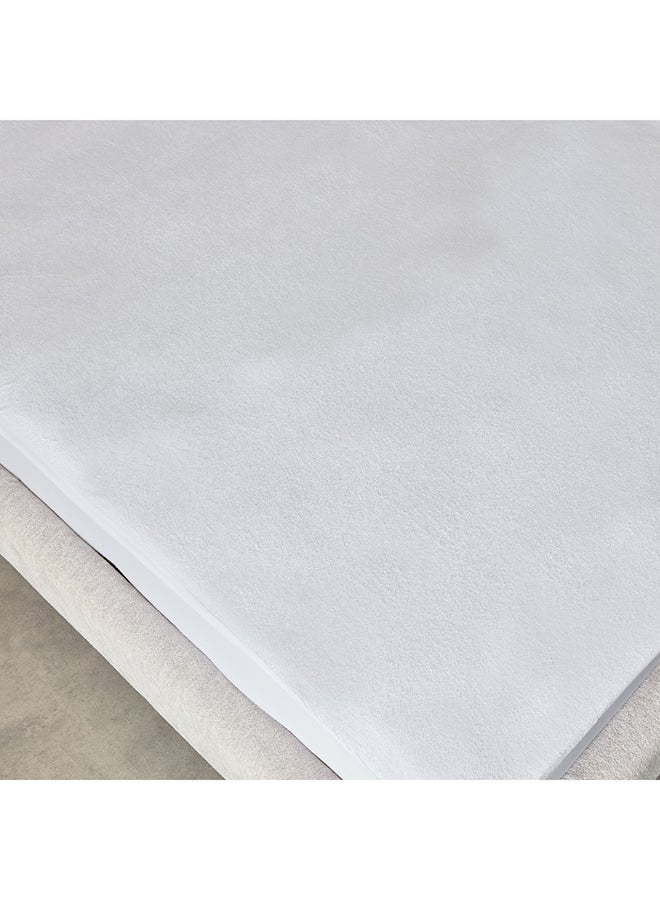 Home Box Terry Waterproof Olympic Queen Mattress Protector 200 x 33 x 160 cm - Image 3