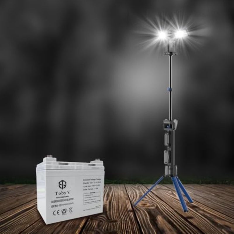 TBS 50A 50000mAh Rechargeable 220V Power Inverter Camping Battery Outdoor Home Backup Portable Lithium Battery 5000W Peak Power - Image 3