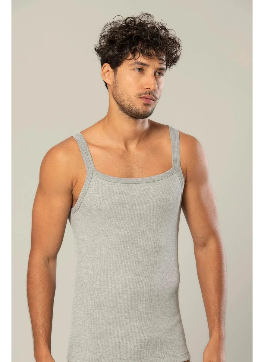 إيردم Men's Thin Strap Camisole Undershirt 1117 - 3 Pieces