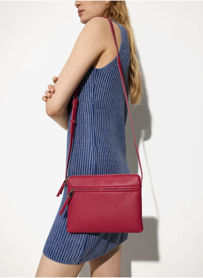 PARFOIS Textured Basic Crossbody Bag