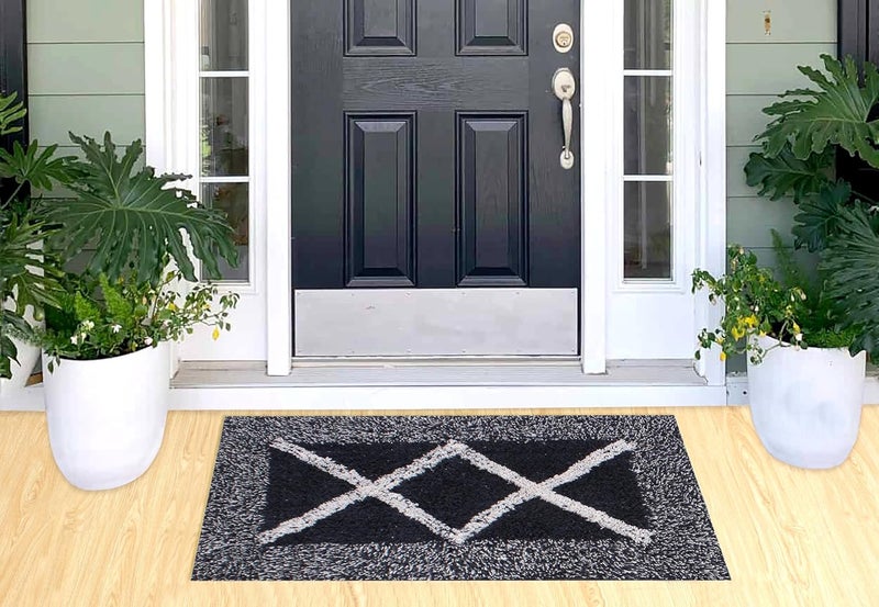 WARISI Cotton Kitchen Doormat| Floor Mat | Door Mat| Anti-Slip, Soft,Washable, Printed, Designer, for Floor, Kitchen, Room Offices (120L X 40W & 60L X 40W Centimetre), Rectangular (Design-1) - Image 5
