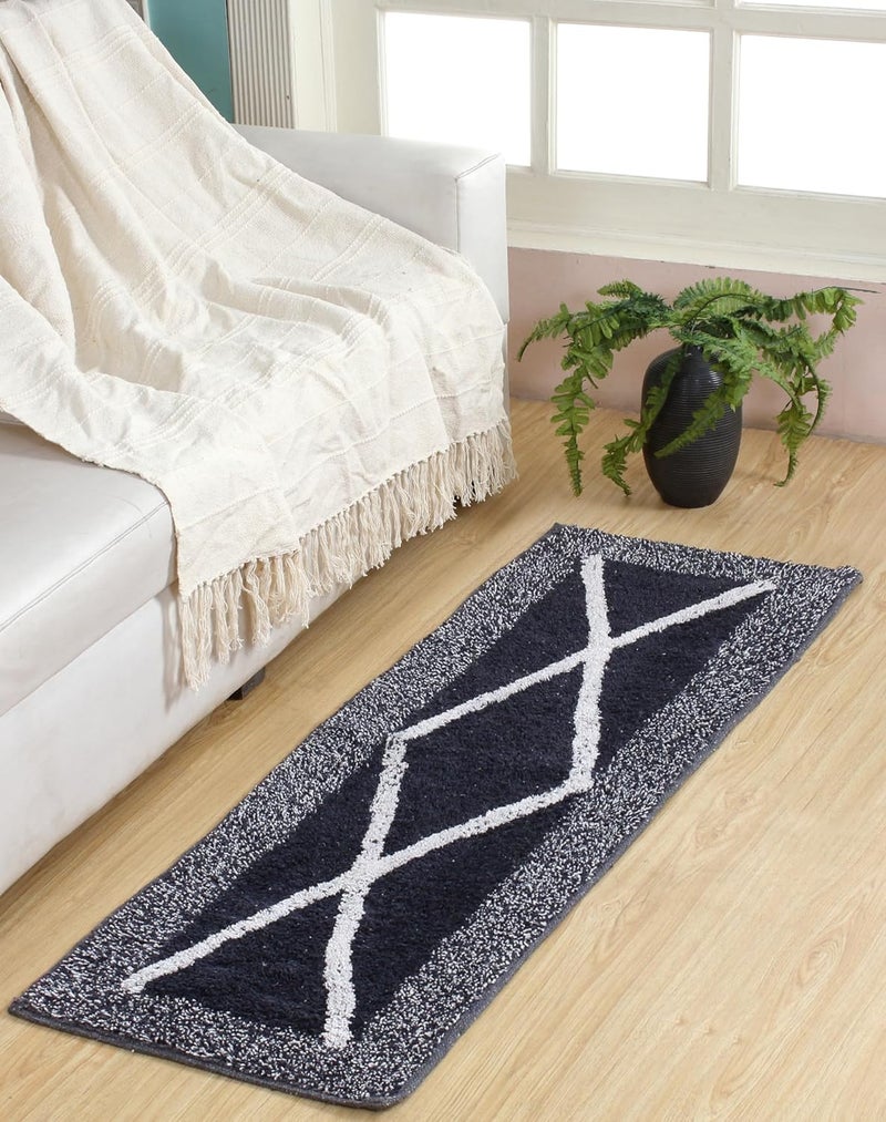 WARISI Cotton Kitchen Doormat| Floor Mat | Door Mat| Anti-Slip, Soft,Washable, Printed, Designer, for Floor, Kitchen, Room Offices (120L X 40W & 60L X 40W Centimetre), Rectangular (Design-1) - Image 4
