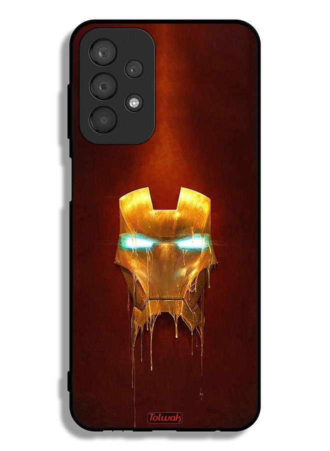 Tolwak Samsung Galaxy A23 4G Protective Case Cover Iron Man Marvel Comics - Image 1