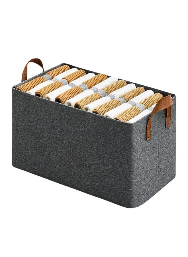 zingware Foldable Cloth Storage Organizer Bag with Handles – 46x27 cm (1 Pc) | Durable Storage Solution for Home, Closet, and Travel - Image 1