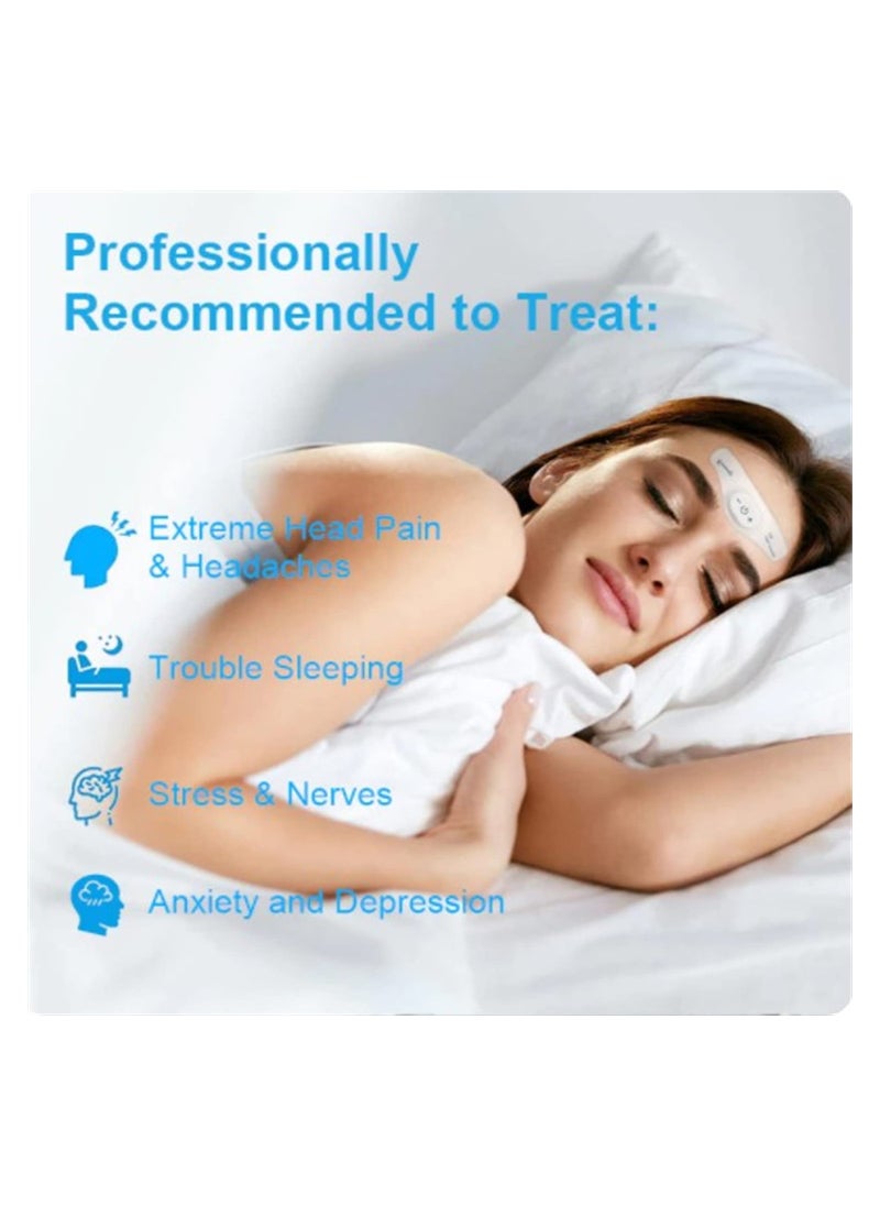 SYOSI Dreamate TENS, Electric Intelligent Relief Headache Sleep Instrument, Microcurrent Migraine Sleep Aid Massager, Relieves Headaches, Migraines, Dizziness, Discomfort Caused By Overwork  - Image 5