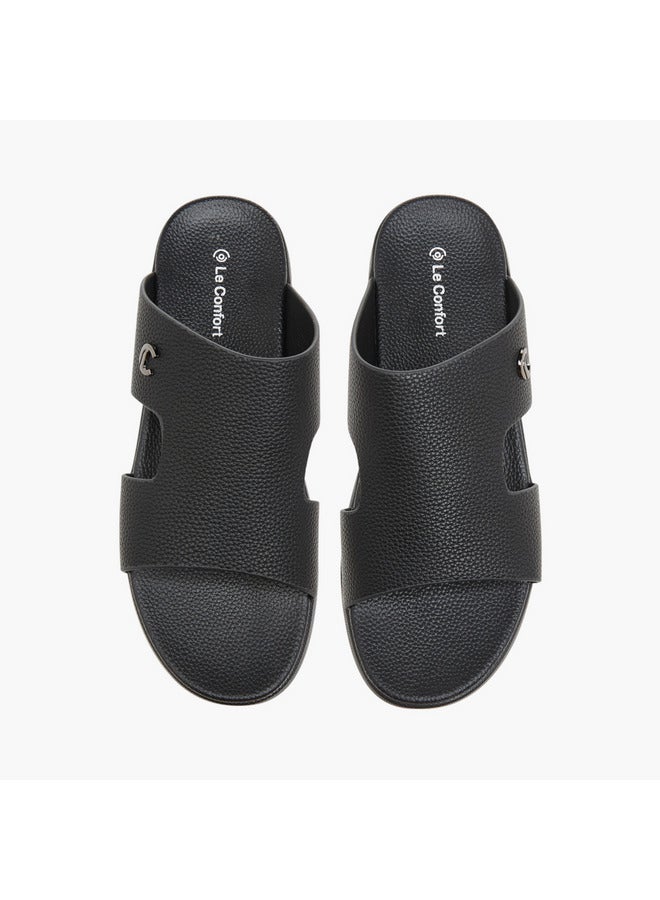 Le Confort Men Cut-Out Detail Slip-On Sandals  - Image 1
