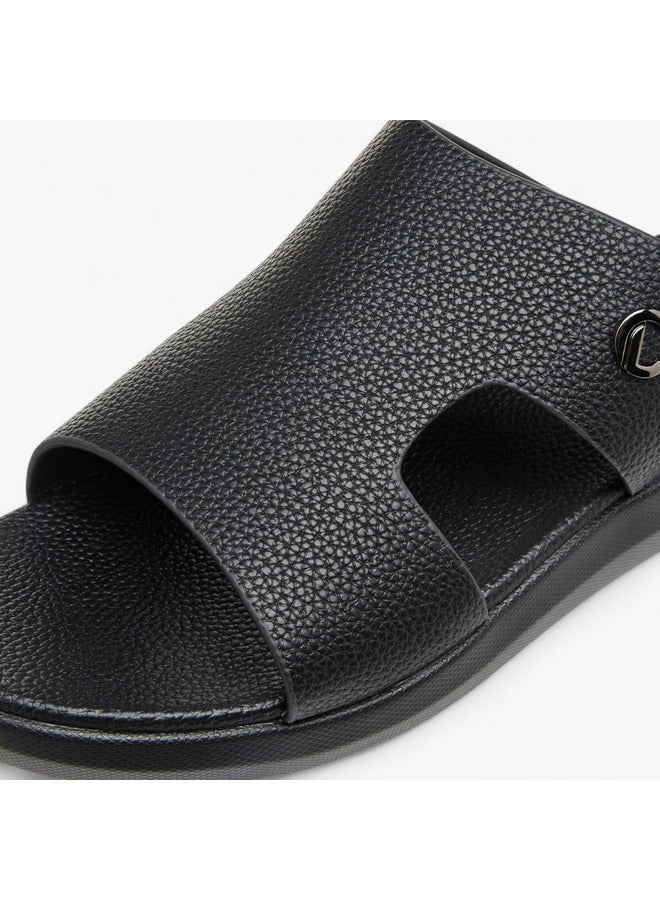 Le Confort Men Cut-Out Detail Slip-On Sandals  - Image 4