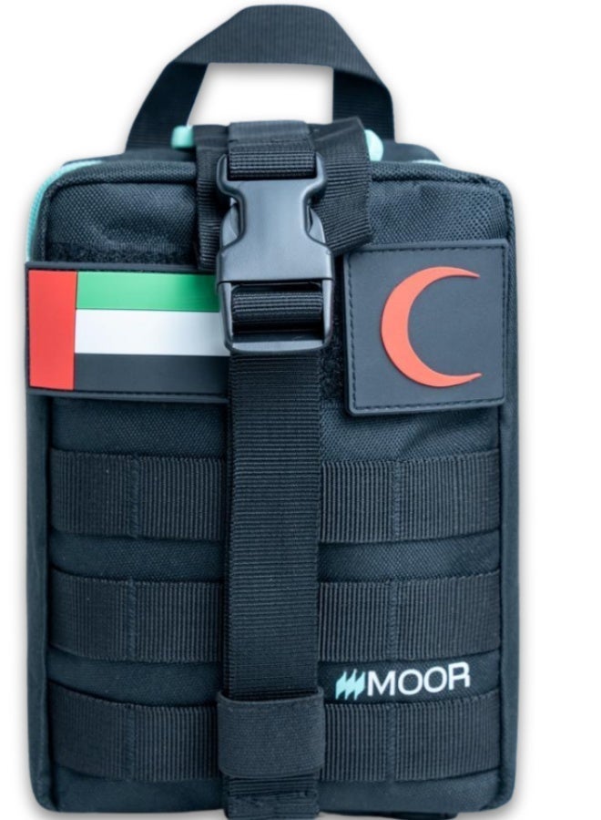 MOOR Survival & Camping Kit – Compact Emergency Outdoor Gear Set for Hiking, Travel & Camping with Essential Tools in Black - Image 2