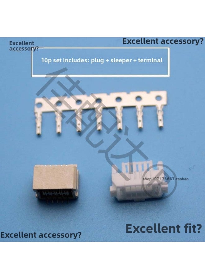 Connector 1.0mm Double-row Patch Vertical Patch SHLD With Lock Connector Double-row Double-row Patch With Lock-Color:30p-terminal Wire Double-ended Pressure 20cm- - Image 3