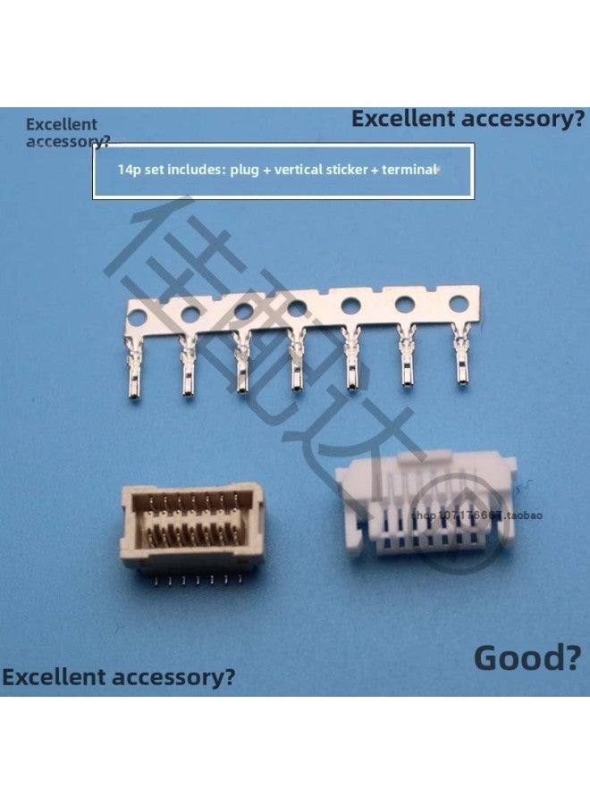 Connector 1.0mm Double-row Patch Vertical Patch SHLD With Lock Connector Double-row Double-row Patch With Lock-Color:30p-terminal Wire Double-ended Pressure 20cm- - Image 5
