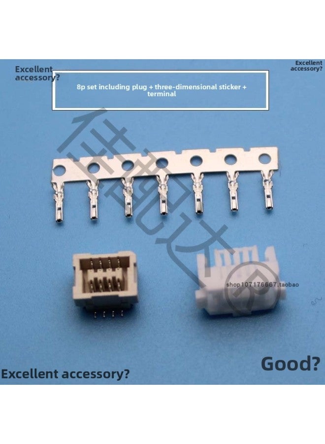 Connector 1.0mm Double-row Patch Vertical Patch SHLD With Lock Connector Double-row Double-row Patch With Lock-Color:30p-terminal Wire Double-ended Pressure 20cm- - Image 4