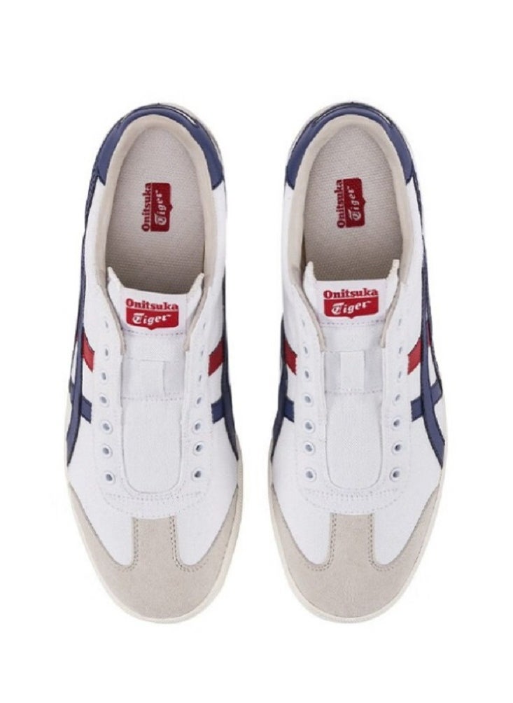 Onitsuka Tiger Tokuten Slip-on Casual Colorblock Sneakers Blue/White/Red  - Image 3