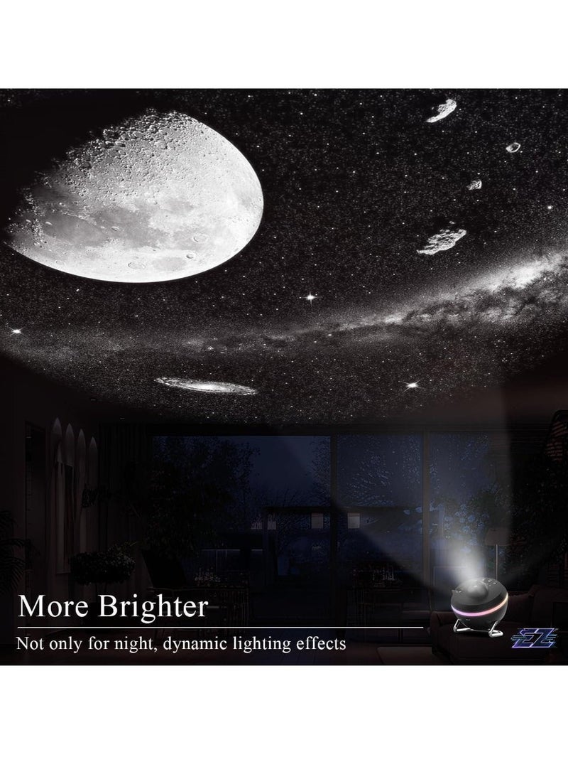 ELTRAZONE Star Projector - Premium Planetarium Galaxy Projector with 13 4K HD Films, Meteor & 4 Color Effects, Adjustable Angle, Timer – Ideal for Kids, Adults, Bedroom Décor, and Relaxation - Image 2