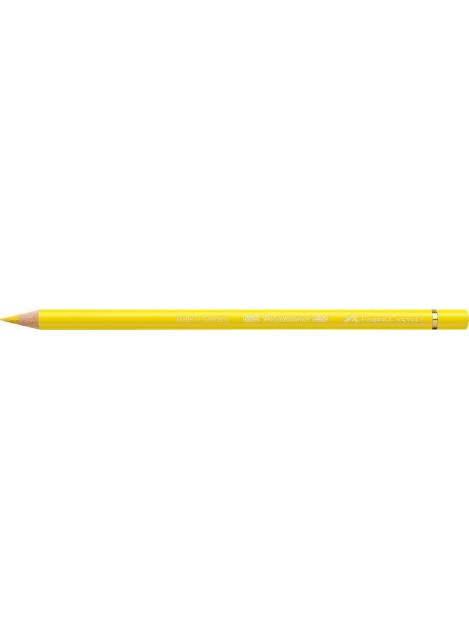 FABER-CASTELL Faber-Castell POLYCHROMOS ARTIST COLOUR PENCILS LIGHT CHROME YELLOW - Image 3