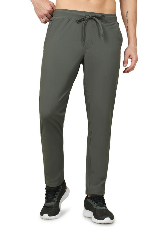 تكنوسبورت بنطلون رياضي رجالي تكنوسبورت سادة مطاطي بأربعة اتجاهات - Image 2