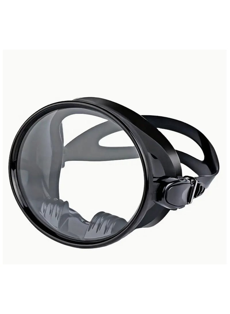 Generic Diving Mask with Anti-Fog Technology – Wide View Snorkeling and Scuba Mask, Comfortable Silicone Seal, Adjustable Strap, Shatterproof Lens, Ideal for Underwater Exploration, Swimming, and Snorkeling - Image 1