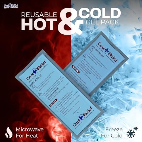 Cool Relief Reusable Long Lasting Ice Pack for Injuries - Flexible When Frozen Use for Hot/Cold | Can Be Cut Into 2 Ice Packs - Image 5