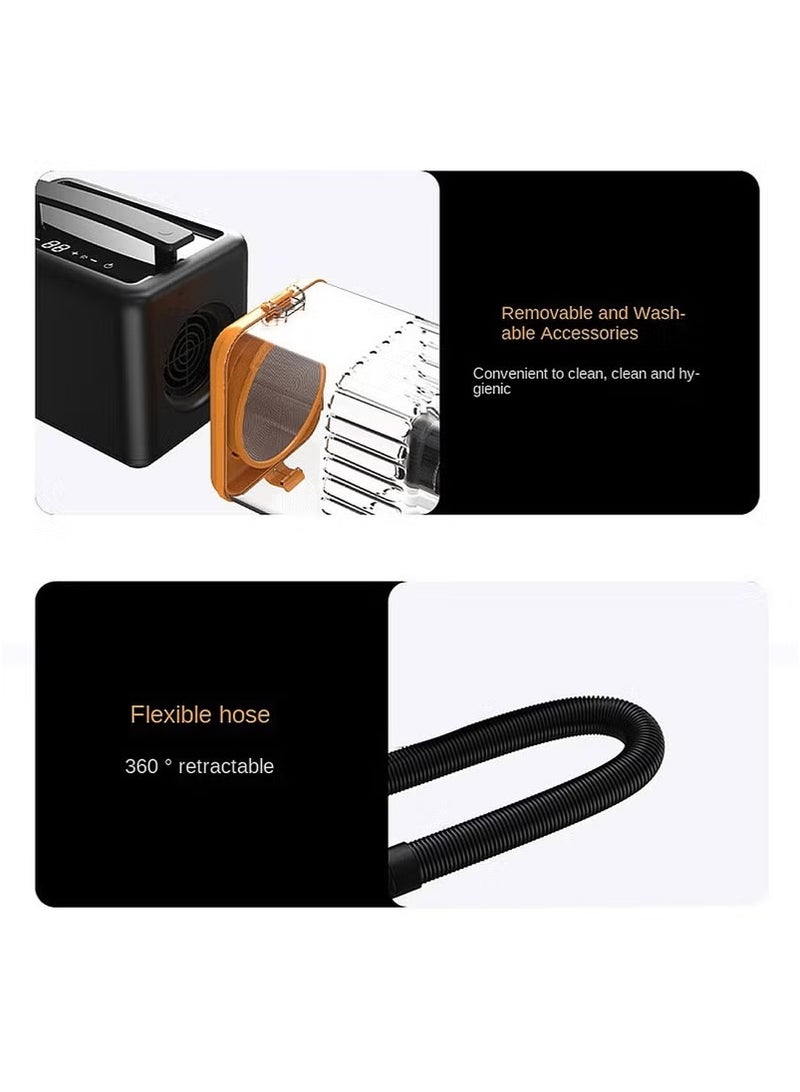 شو وو مجفف شعر الحيوانات الأليفة الذكي 6 في 1، مجفف شعر الحيوانات الأليفة، مجفف شعر الكلاب، مجفف شعر القطط والكلاب الأوتوماتيكي، العناية بالتنظيف، العناية بالكلاب، مجفف الشعر - Image 4