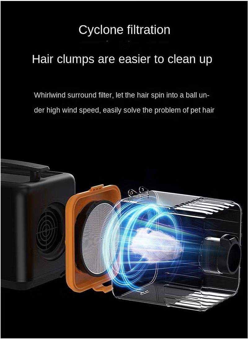 شو وو مجفف شعر الحيوانات الأليفة الذكي 6 في 1، مجفف شعر الحيوانات الأليفة، مجفف شعر الكلاب، مجفف شعر القطط والكلاب الأوتوماتيكي، العناية بالتنظيف، العناية بالكلاب، مجفف الشعر - Image 5