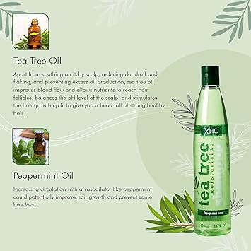 XHC Tea Tree Shampoo 400ml - Image 3