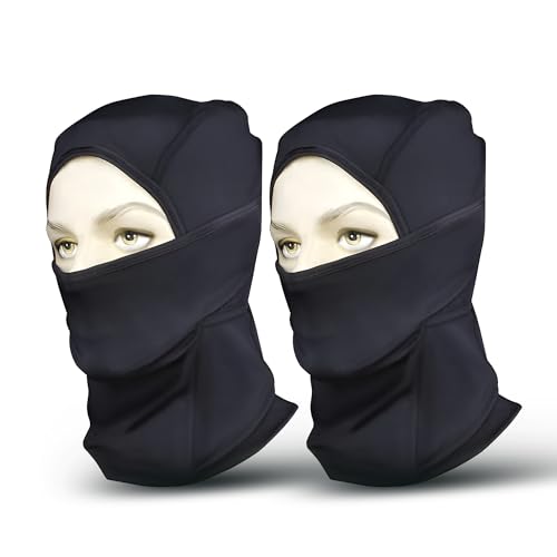 Autofy Cool-Max Balaclava Face Mask [**Pack of 2**] Bike Riding Sports Cycling Running for Summer Winter Sweat Absorbing Anti-Hair fall Helmet Liner (240 GSM Quick Dry Fabric, Universal Size, Unisex) - Image 1