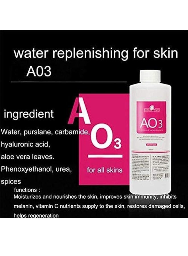 AS1 SA2 AO3 Aqua Peeling Solution Premium Salon Professional Dermabrasion Serum for Small Bubble Skin Care Facial Mask Machine (AS1 SA2 AO3, 3*400ml) - Image 4