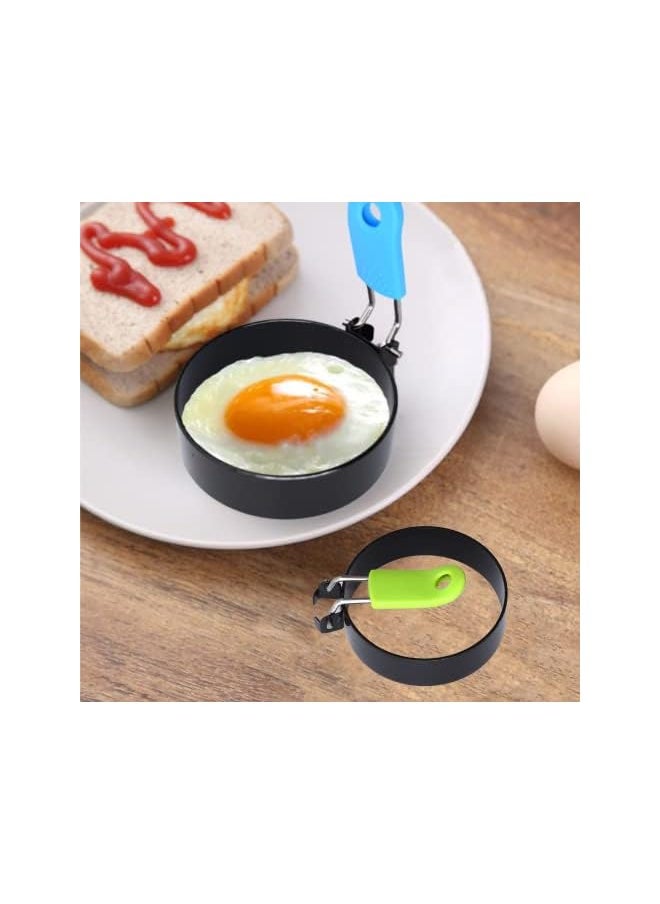 Yuroochii Pack Egg Ring for Frying Eggs Stainless Steel Egg Mould Cooking Rings for Fried Egg, Shaping Egg, Muffins, Pancakes  - Image 5