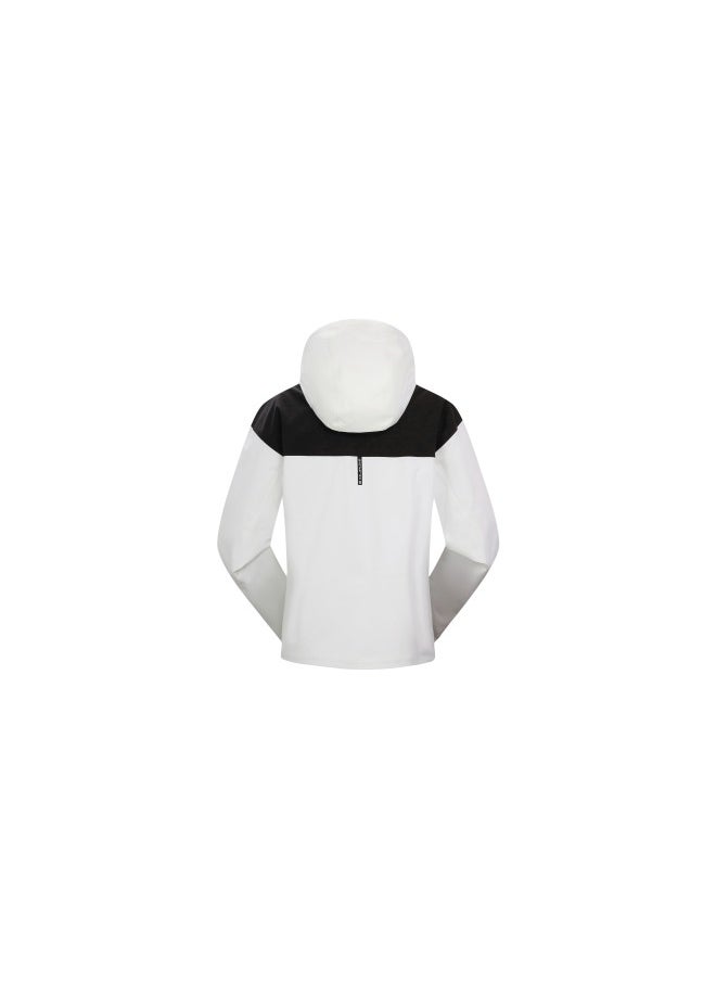TOREAD Spring/Summer Lightweight Jacket - Windproof Outdoor Wear Cloud peak white\black  - Image 2