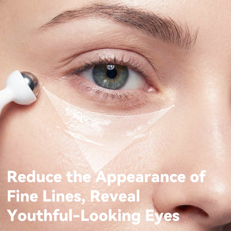 LANEMAY Dual-Action Eye Roller Serum 15ml Oxygenating Moisturizing Firming Brightening Anti-Wrinkle Eye    Cream - Image 4