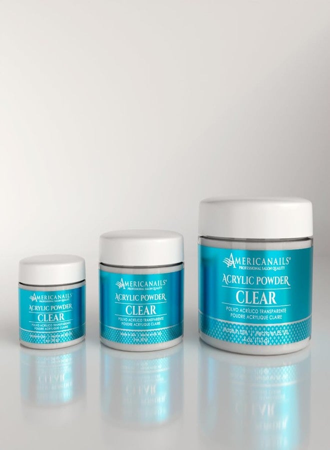 AMERICANAILS .COM Americanails Nail Acrylic Powder - Professional Acrylic Nail Powder - Self-Leveling Acrylic Powder - Pair with Monomer Acrylic Nail Liquid - Perfect for Acrylic Nails - Clear Acrylic Powder 4oz - Image 4