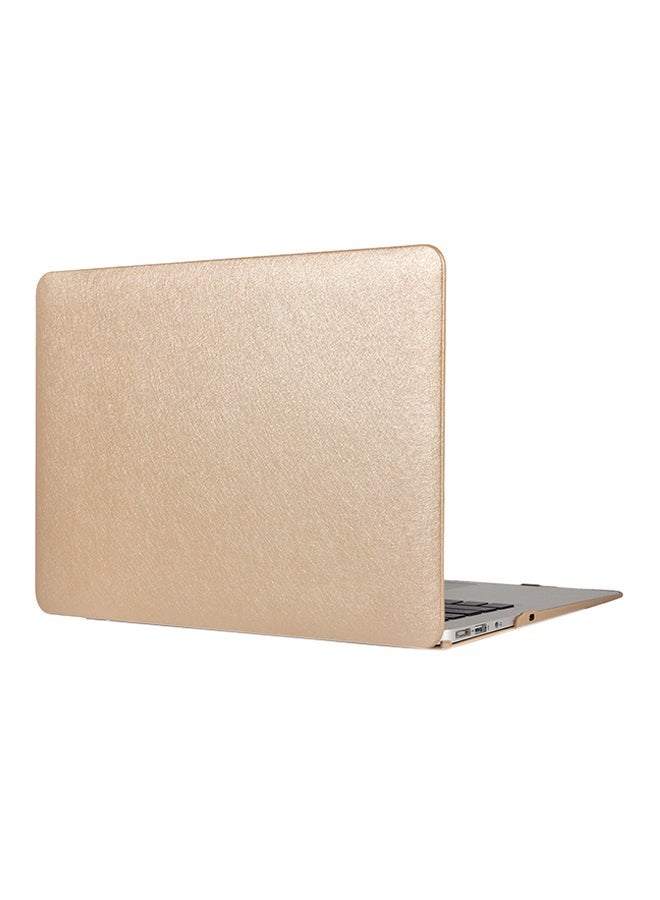 NIBEMINENT Protective Cover For Apple MacBook Retina 13.3 Inch Gold - Image 2