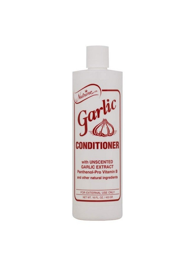 Nutrine Garlic Shampoo (Scented) 16oz + Conditioner (Unscented) 16oz - Image 2