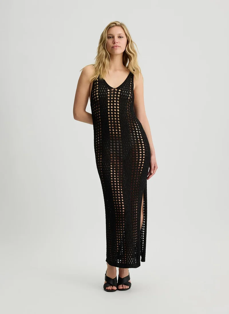 ليو جو Lurex® knit dress