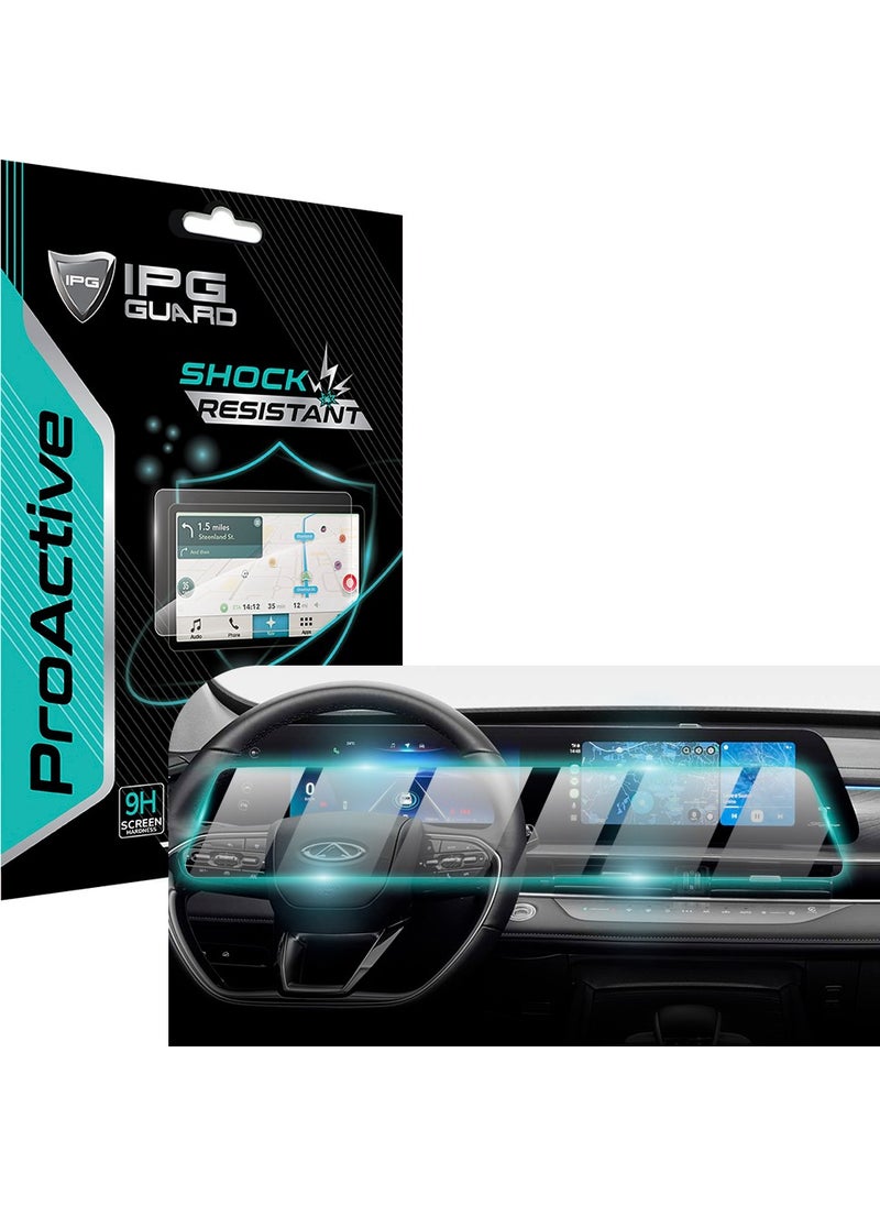 IPG Chery 2024 Tiggo 7-8 Pro Max 24.6 Infotainment Screen (One Piece) Proactive Screen Protector  - Image 4