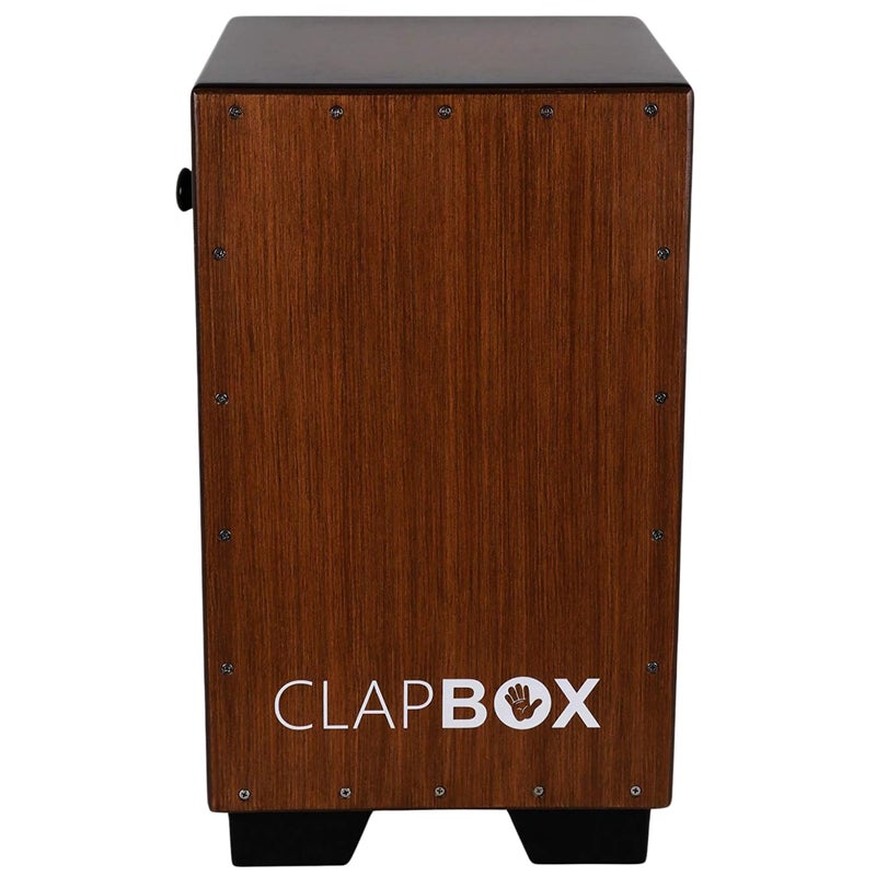 Clapbox Cajon Drum Birchwood H20 W12 L12 NOT MADE IN CHINA 3 Internal Snares with adjustable feature Most Popular Cajon Brand Online Sunburst CB65