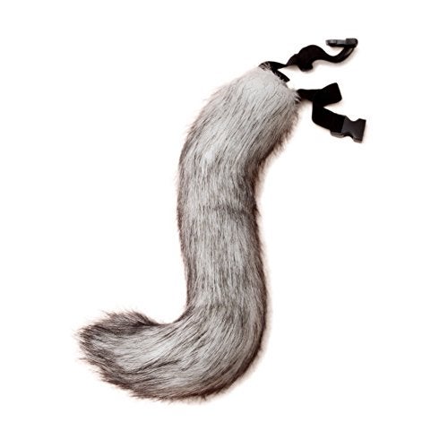 JUNBOON Faux Fur Fox Tail for Cosplay Costume Halloween Party (Fox) - Image 1