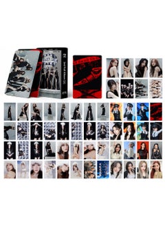 زد Integrated small card KPOP Korean Wave photo card 55 boxed DIY collection IVE support EN Blue small card -3 anniversary 