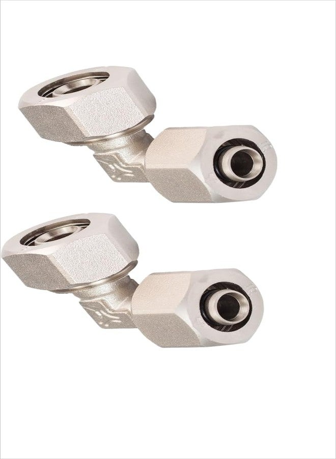 Delixike Two pieces Fits For Maxline M8080 90° Elbow Fitting 1/2 Tubing Male NPT Compressed Air adaptor - Image 4
