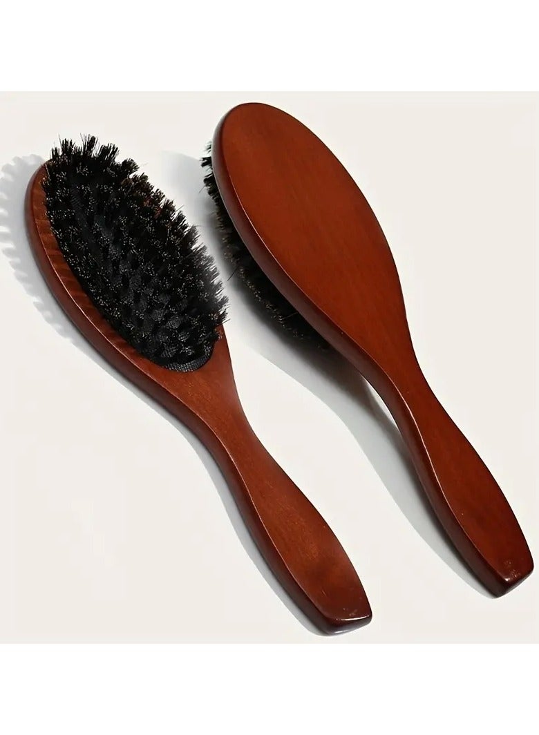 ORiTi Hair Care Brush Massager Bristle Wet Or Dry Detangling Hair Brush Soft Cushion Hair Brush For All Hair Types - Image 5