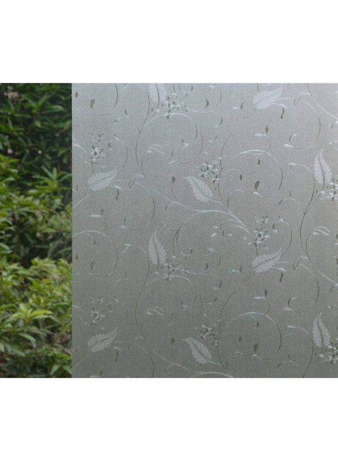 NIBEMINENT Glue Static Decorative Window Film Sticker Clear - Image 1