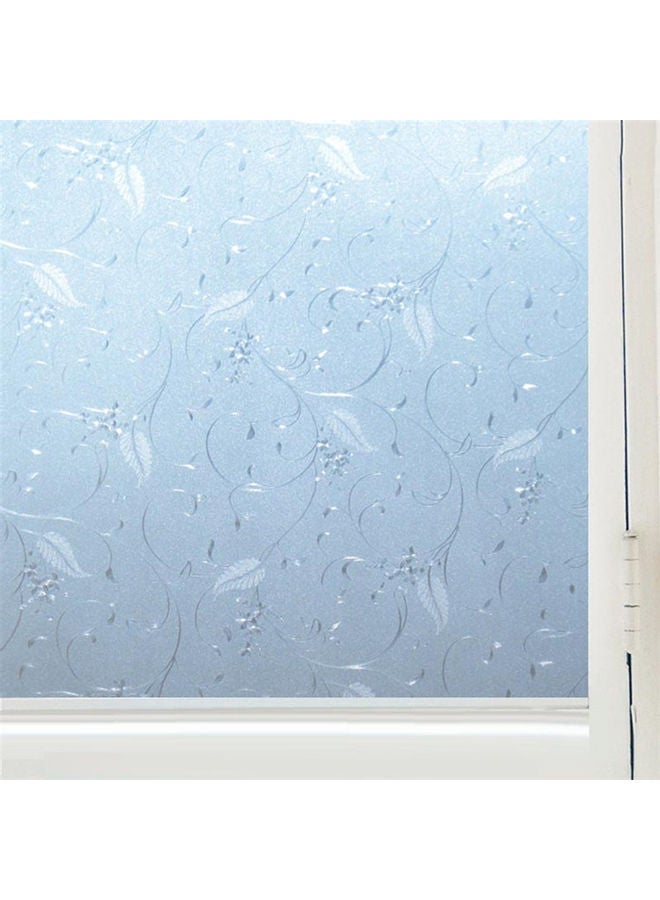 NIBEMINENT Glue Static Decorative Window Film Sticker Clear - Image 3