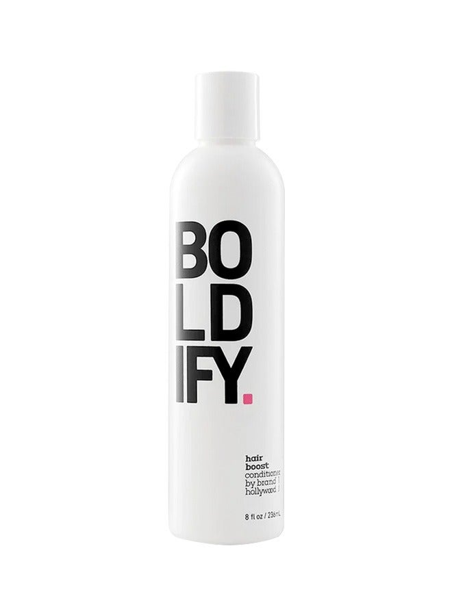 Boldify Thickening Hair Conditioner With Anti Hair Loss Formula – Stimulates Fuller Hair, Reduces Breakage, Packed With Biotin And Essential Vitamins, Color-Safe And Free Of Parabens And Sls (236Ml) - Image 1