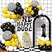 Winrayk One Happy Dude Birthday Decorations First 1st Birthday Decorations Boy Balloon Arch Kit 1st Crown Hat Smile Banner Checkered Number 1 Foil Balloons Toddler One Year Old Boy Party Decor - Image 3