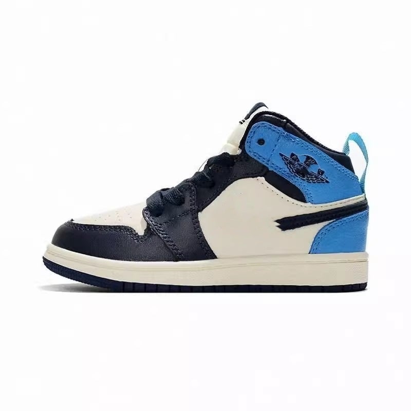 Pt Pure Original Aj Children'S Shoes High-Top Board Shoes Dexun Soft Bei Slip-On Caterpillar Children'S Shoes Velcro New Forrest Gump Shoes - Image 5
