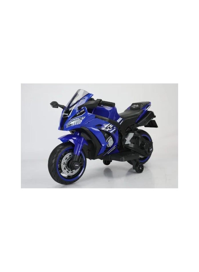 Ride On Bike Baby Toys Car Child Electric Motor Kids Electric Motorcycle For Kids To Drive (blue) - Image 1