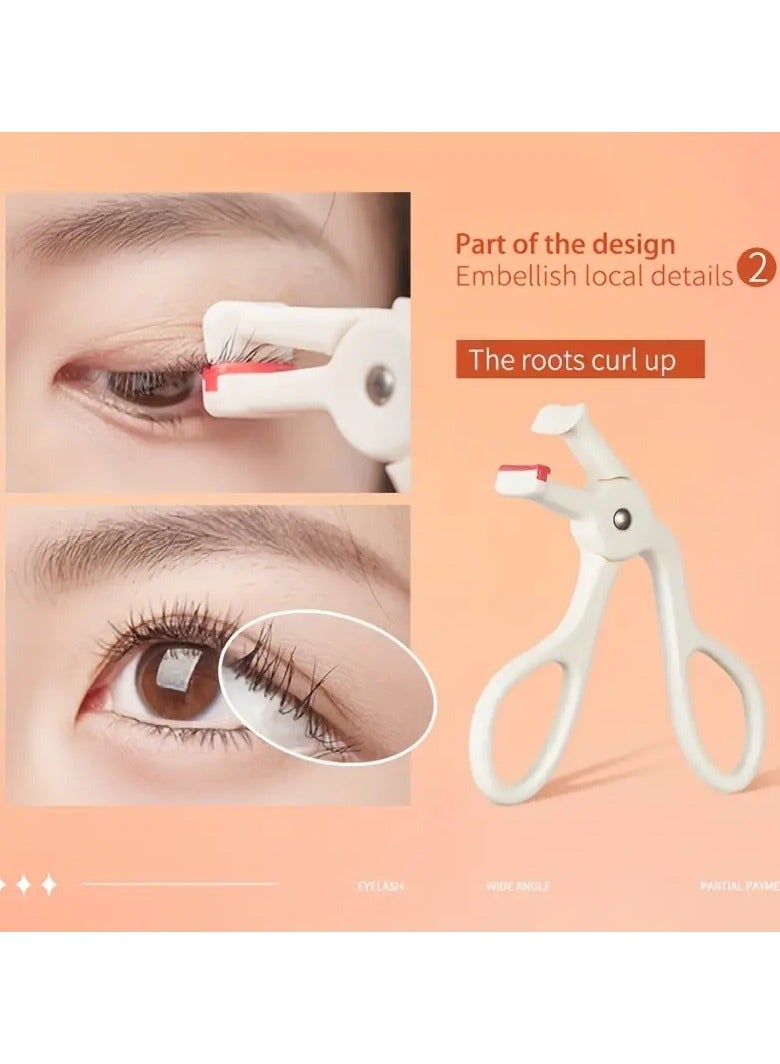 Wide Angle Eyelash Curler Partial Eyelash Curler, Home Portable Eye Lash Curler, Quick Natural Curling Eye Lashes For Long Lasting - Image 3