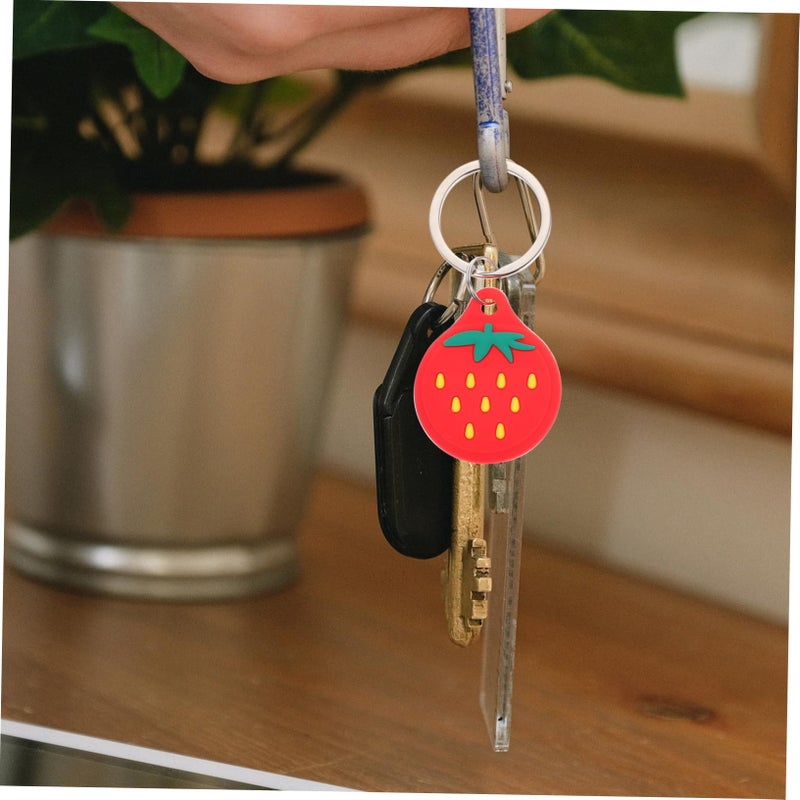 2Pcs Cartoon Keychain Cover Protective Sleeve Shockproof Scratch Resistant for Pets Personal Items - Image 3
