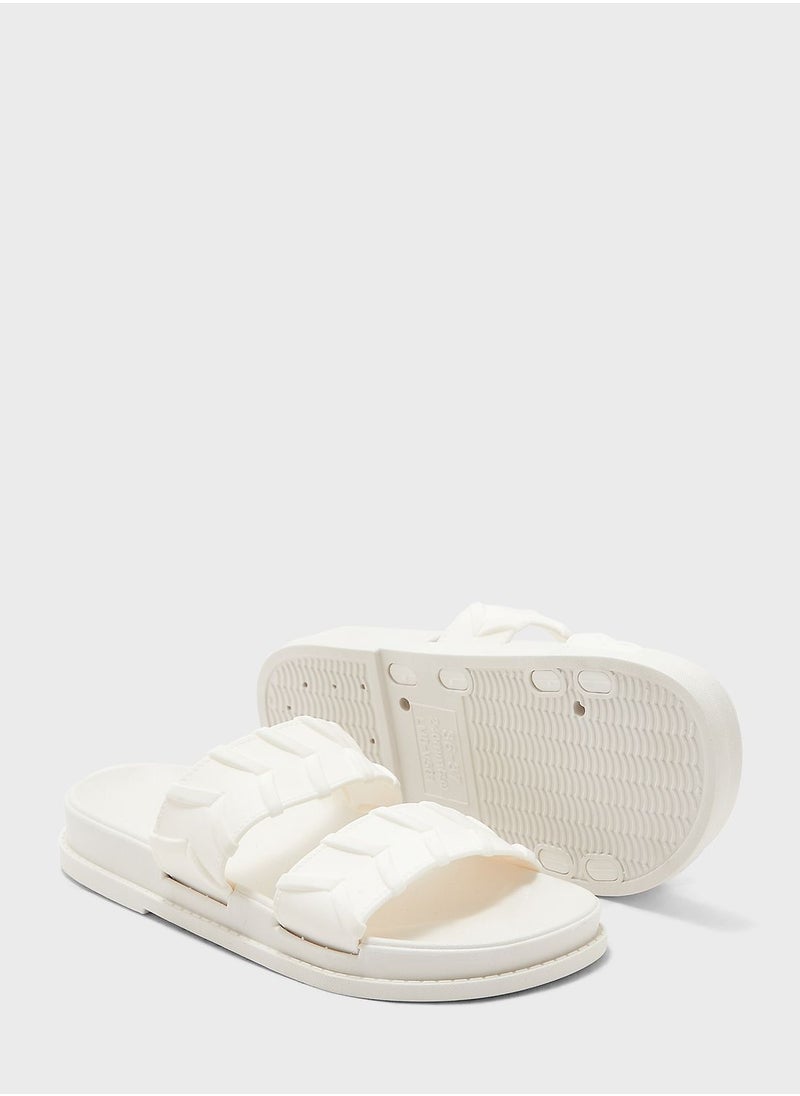 Ginger - Double Strap Slides - Image 1