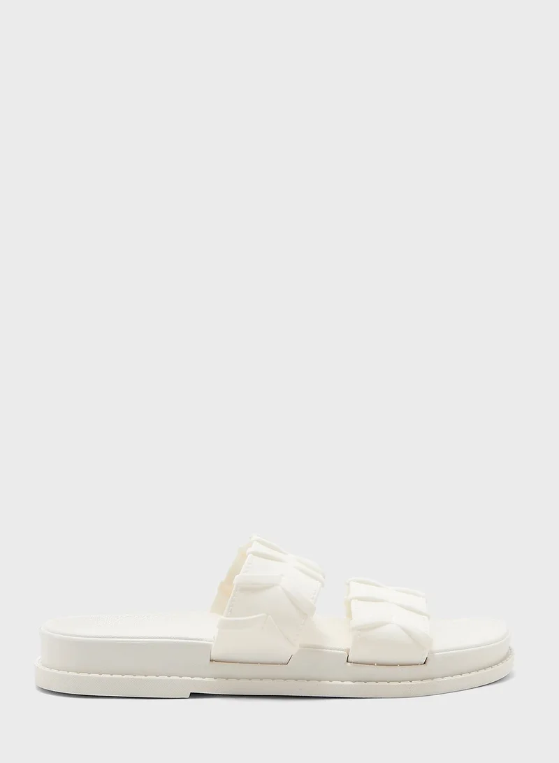 Ginger Double Strap Slides